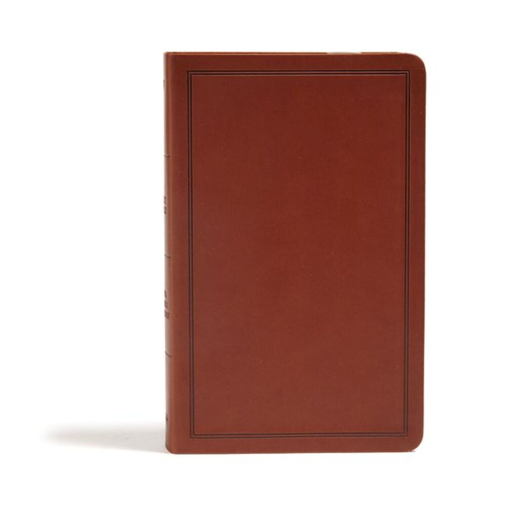 KJV Deluxe Gift Bible, Brown Leathertouch -- Holman Bible Publishers